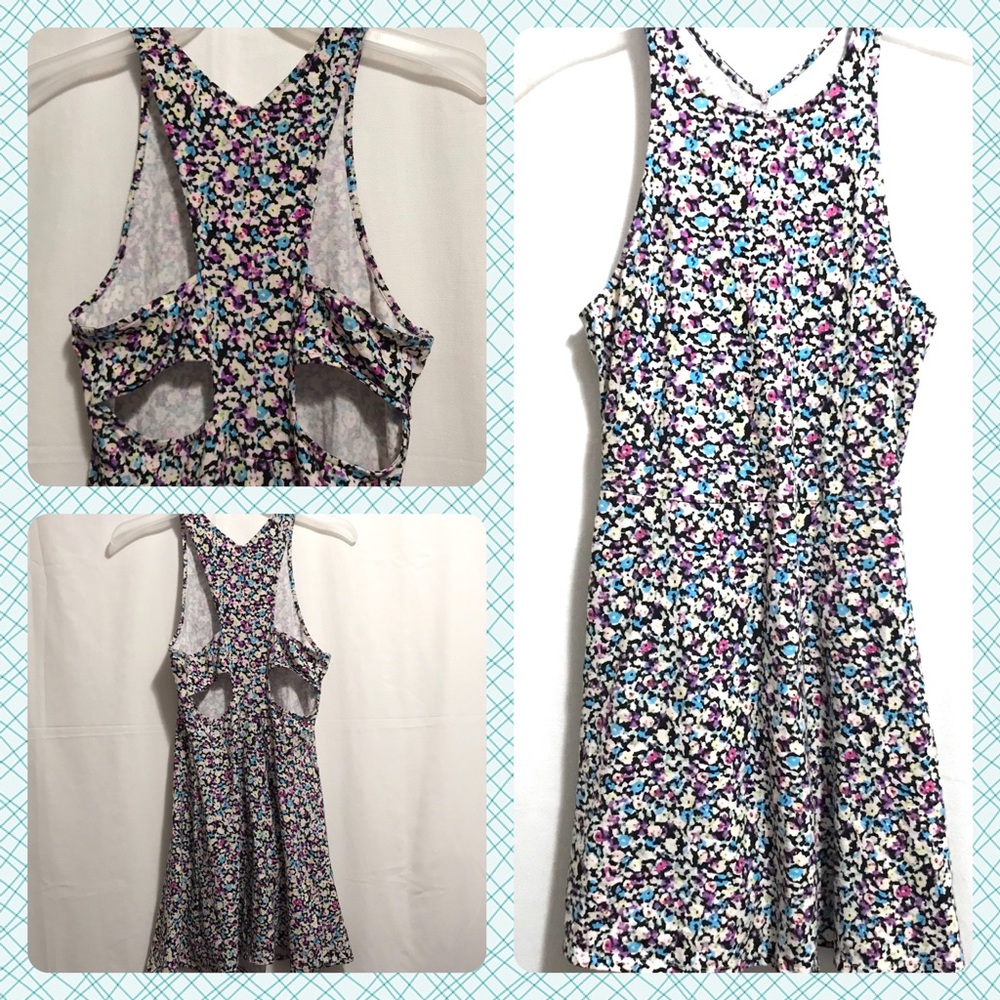 new AMERICAN EAGLE OUTFITTERS floral sun dress